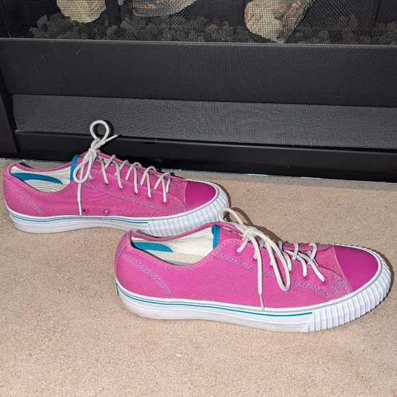 PF Flyer women's Center Lo sneakers, size 10.5, pink - Picture 2 of 8